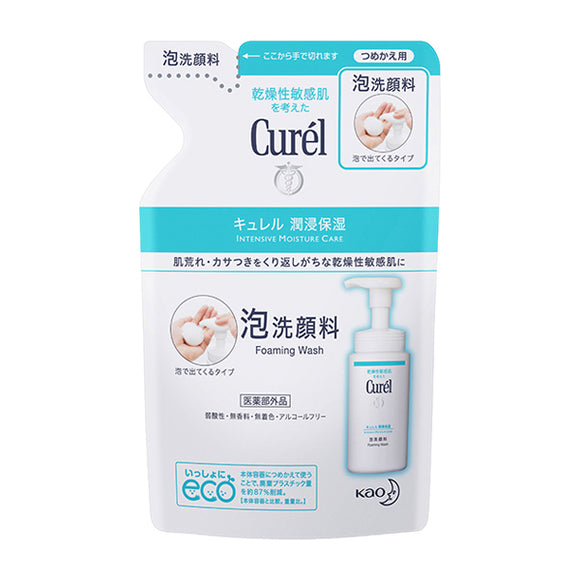 Curel Foam Face Wash Refill
