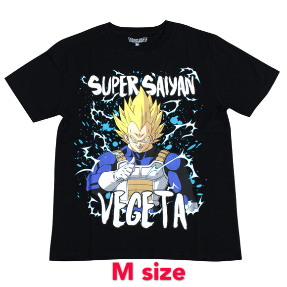 Dragon Ball T-Shirt Vegeta M Black