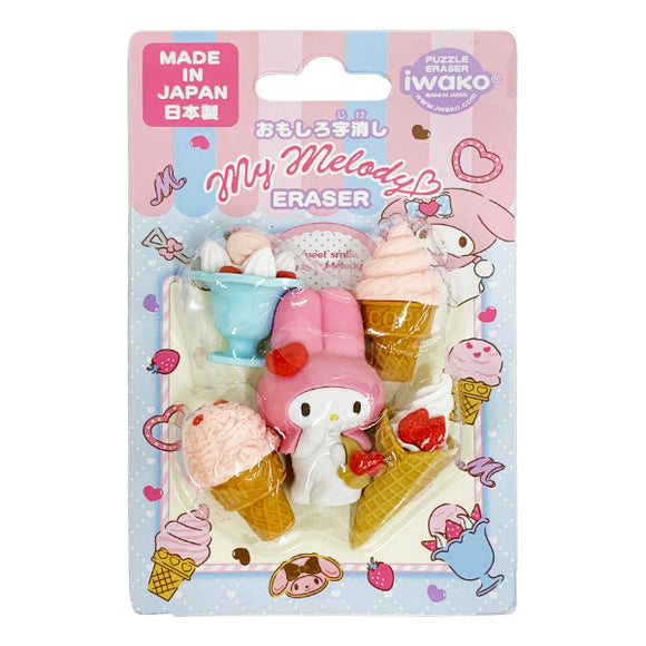 Funny Character Eraser My Melody Ice