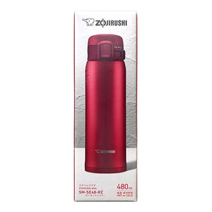 Zojirushi Stainless Steel Mug, Tuff 480Ml 480Ml Garnet Red Sm-Se48-Rz