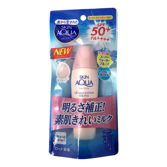 Rohto Skin Aqua Super Moisture Milk Pink