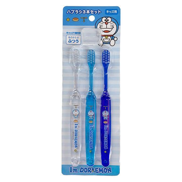 Doraemon Kids Toothbrush Set Of 3