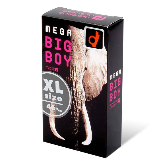 Okamoto Mega Big Boy condoms (1 box 12 pieces)